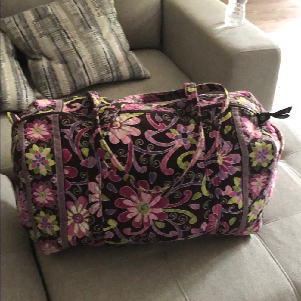 Vera Bradley large duffel bag